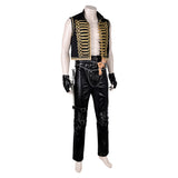 Movie Furiosa: A Mad Max Saga Dementus Black Suit Cosplay Costume Outfits Halloween Carnival Suit