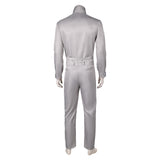 Movie Ghostbusters 2024 Dr. Peter Venkman Grey Jumpsuit Cosplay Costume Outfits Halloween Carnival Suit