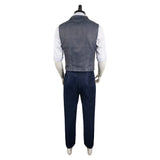Movie IF Cal The Man Upstairs Grey Suit Cosplay Costume Outfits Halloween Carnival Suit