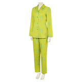 Movie Inside Out Joy Women Yellow Outfit Cosplay Costume Outfits Halloween Carnival Suit