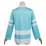 Movie Inside Out Riley Andersen Blue T-shirt Cosplay Costume Outfits Halloween Carnival Suit