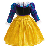 Movie IT Pennywise Kids Children Yellow Dress Cosplay Costume Outfits Halloween Carnival Suit