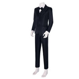 Movie Joker: Folie à Deux (2024) Arthur Fleck Black Suit Cosplay Costume Outfits Halloween Carnival Suit