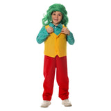 Movie Joker: Folie à Deux (2024) Arthur Fleck Kids Children Joker Suit With Wig Cosplay Costume