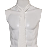 Movie Joker: Folie à Deux (2024) Arthur Fleck White Cosplay Necktie Halloween Carnival Costume Accessories