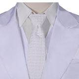 Movie Joker: Folie à Deux (2024) Arthur Fleck White Outfit Cosplay Costume Outfits Halloween Carnival Suit