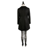Movie Joker: Folie à Deux (2024) Harley Quinn Women Black Dress Outfit Cosplay Costume