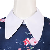 Movie Joker: Folie à Deux (2024) Harley Quinn Women Floral Dress Cosplay Costume Outfits Halloween Carnival Suit