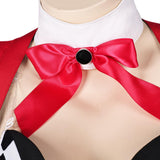 Movie Joker: Folie à Deux (2024) Harley Quinn Women Red Sexy Suit Cosplay Costume Original Design