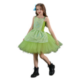 Movie Joy Kids Children Green Tutu Dress Cosplay Costume Outfits Halloween Carnival Suit