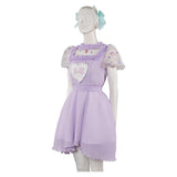 Movie K-12 Crybaby Women Purple Dress Cosplay Costume Outfits Halloween Carnival Suit