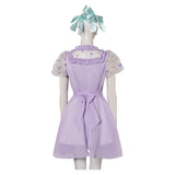 Movie K-12 Crybaby Women Purple Dress Cosplay Costume Outfits Halloween Carnival Suit