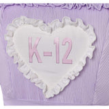 Movie K-12 Crybaby Women Purple Dress Cosplay Costume Outfits Halloween Carnival Suit