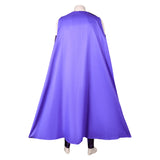 Movie Magneto Purple Jumpsuit With Cloak Cosplay Costume Outfits Halloween Carnival Suit