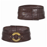 Movie Merlin Women Brown Cosplay Belt Waistband Halloween Carnival Costume Accessories