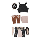 Movie Mortal Kombat 2 Baraka Gray Outfit Cosplay Costume Outfit Halloween Carnival Suit