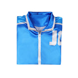 Movie Mortal Kombat 2 Johnny Cage Blue Coat Cosplay Costume Outfit Halloween Carnival Suit