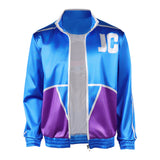 Movie Mortal Kombat 2 Johnny Cage Blue Coat Cosplay Costume Outfit Halloween Carnival Suit