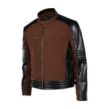 Movie Mortal Kombat 2 Johnny Cage Brown Coat Cosplay Costume Outfit Halloween Carnival Suit