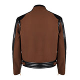 Movie Mortal Kombat 2 Johnny Cage Brown Coat Cosplay Costume Outfit Halloween Carnival Suit