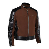 Movie Mortal Kombat 2 Johnny Cage Brown Coat Cosplay Costume Outfit Halloween Carnival Suit