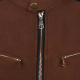 Movie Mortal Kombat 2 Johnny Cage Brown Coat Cosplay Costume Outfit Halloween Carnival Suit