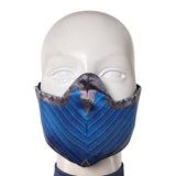 Movie Mortal Kombat 2 Kitana Women Blue Outfit Cosplay Costume Outfit Halloween Carnival Suit