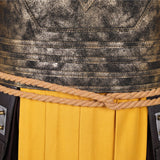Movie Mortal Kombat 2 Scorpion Yellow Outfit Cosplay Costume Outfit Halloween Carnival Suit