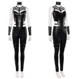 Movie Mortal Kombat 2 Sindel Women Black Outfit Cosplay Costume Outfit Halloween Carnival Suit