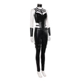Movie Mortal Kombat 2 Sindel Women Black Outfit Cosplay Costume Outfit Halloween Carnival Suit