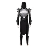 Movie Mortal Kombat 2 Sub Zero Black Outfit Cosplay Costume Outfit Halloween Carnival Suit