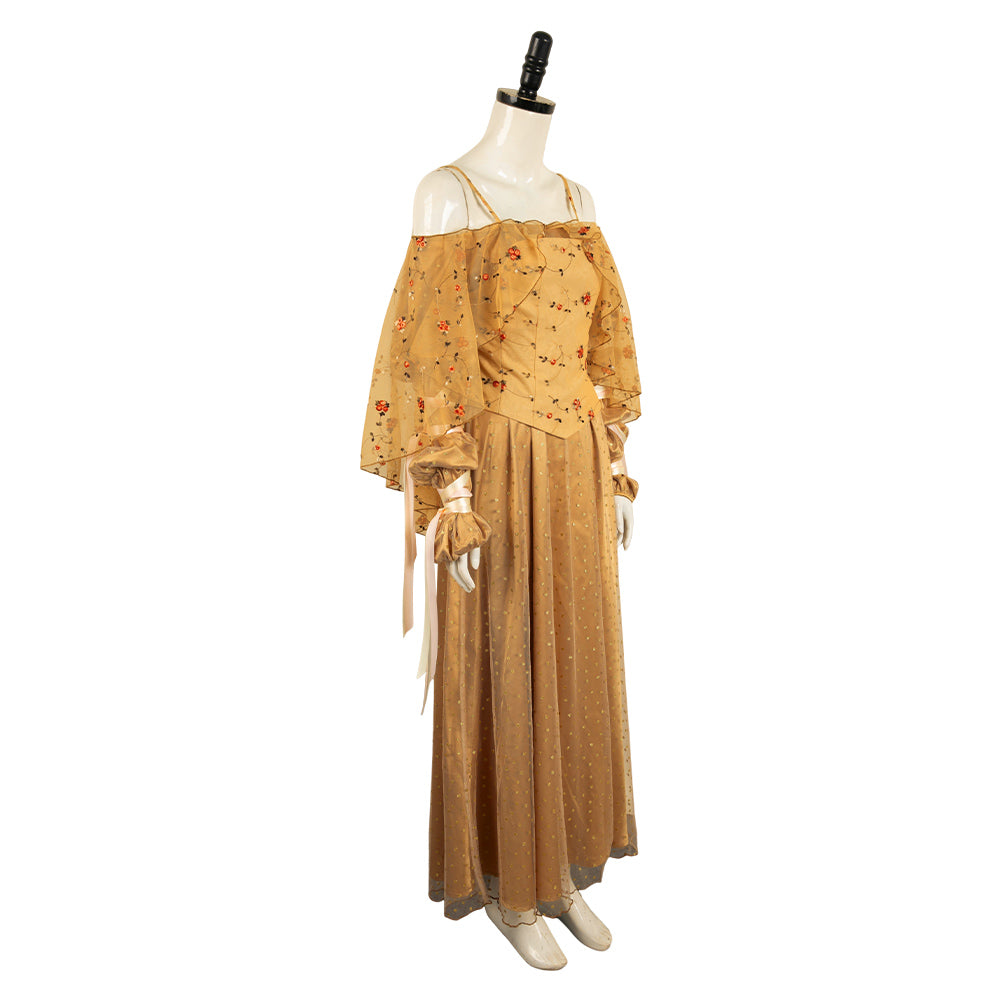padme yellow dress Amidala's Fashion In Star Wars: Her Outfits, Analysed Your are here to get your professionally customized and handmade costumes according to your own measurements Movie Padme Amidala Women Yellow