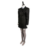 Movie Poor Things Bella Baxter Women Black Outfit Cosplay Costume Outfits Halloween Carnival Suit