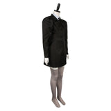 Movie Poor Things Bella Baxter Women Black Outfit Cosplay Costume Outfits Halloween Carnival Suit