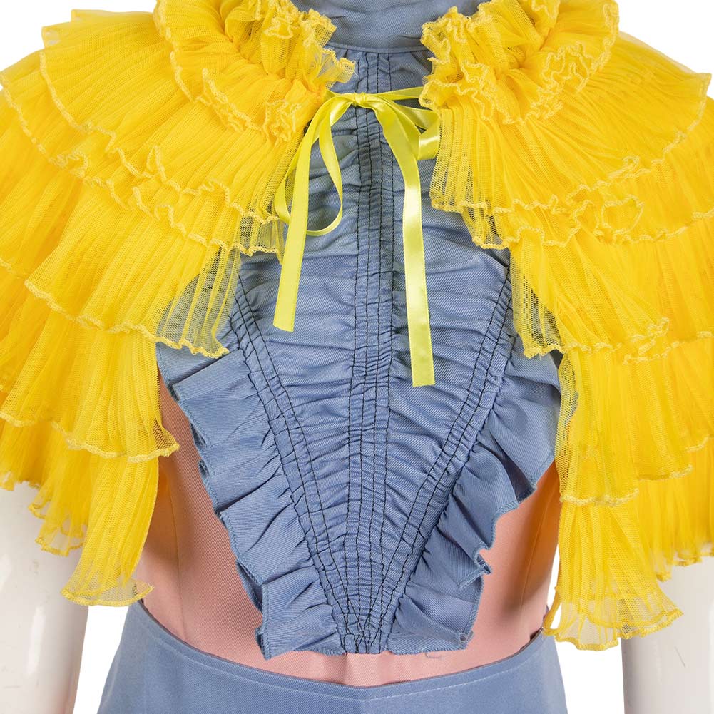 bella baxter blue dress How to dress like Bella Baxter from Poor Things