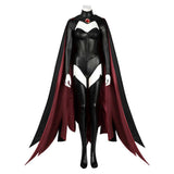 Movie Red Queen Madelyne Women Black Outfit Cosplay Costume Outfits Halloween Carnival Suit