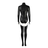 Movie Red Queen Madelyne Women Black Outfit Cosplay Costume Outfits Halloween Carnival Suit