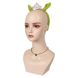 Movie Shrek Fiona Cosplay Headband Necklace Set Halloween Carnival Costume Accessories