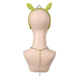 Movie Shrek Fiona Cosplay Headband Necklace Set Halloween Carnival Costume Accessories