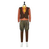 Movie Shrek Rumpelstiltskin Brown Outfit Cosplay Costume Outfits Halloween Carnival Suit