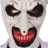 Movie Terrifier 3 (2024) Art the Clown Black And White Jumpsuit With Mask Full Set Cosplay Costume