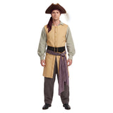 Movie The Backrooms Captaion Clark Yellow Outfit Cosplay Costume Outfit Halloween Carnival Suit