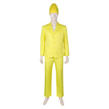 Movie The Fall Guy Colt Seavers Yellow Outfit Cosplay Costume Outfits Halloween Carnival Suit