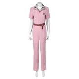 Movie The Fall Guy Jody Moreno Women Pink Jumpsuit Cosplay Costume Outfits Halloween Carnival Suit