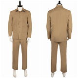 Movie The Platform 2 Brown Prison Outfit Cosplay Costume Outfits Halloween Carnival Suit