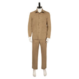 Movie The Platform 2 Brown Prison Outfit Cosplay Costume Outfits Halloween Carnival Suit