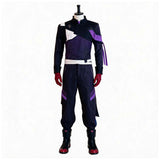 Movie Version Kirito Purple Outfit Cosplay Costume Outfit Halloween Carnival Suit