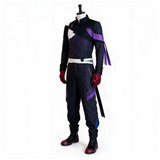 Movie Version Kirito Purple Outfit Cosplay Costume Outfit Halloween Carnival Suit