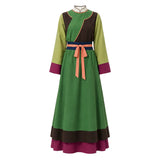 Movie Version Maomao Women Green Outfit Cosplay Costume Outfit Halloween Carnival Suit