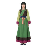 Movie Version Maomao Women Green Outfit Cosplay Costume Outfit Halloween Carnival Suit